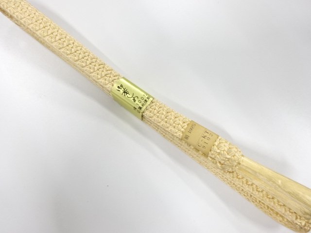 未使用品　正絹　手組帯締め